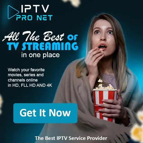 IPTV Pro Net Subscription service provider banner